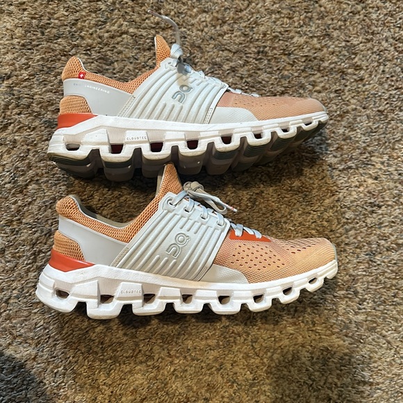 On Cloud Running Cloudswift Orange sneakers women’s 8.5 - Picture 3 of 6